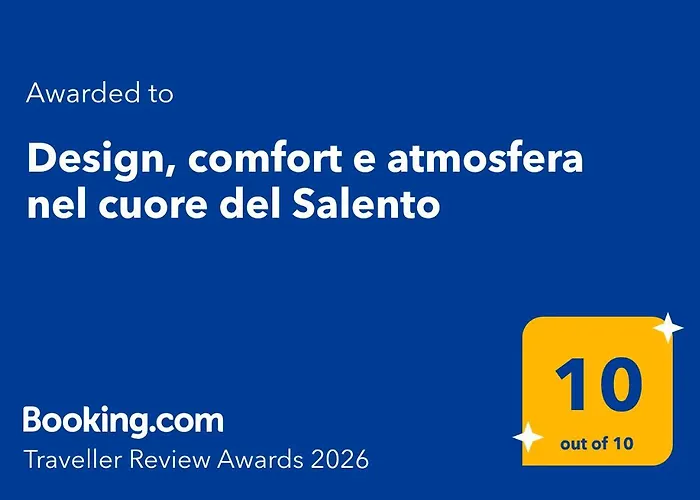 Design, Comfort E Atmosfera Nel Cuore Del Salento Nyaraló Martano